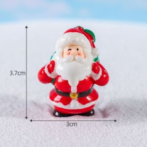MAOMEI Trang trí cây cảnh Tiểu cảnh Cảnh tuyết Nhựa Thu nhỏ giáng sinh Sáng Tạo Tự làm Vi cảnh rêu Trang trí năm mới