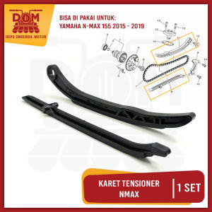 Karet Tensioner N Max (KNZ) Lidah Karet Tahanan Rantai Keteng Kamrat Yamaha NMax N-Max 155