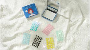 LitBear Star Pimple Patches 6 Colors 168 Dots Acne Pimple Patch with Case & Tea Tree Oil & Centella Oil Hydrocolloid Acne Patches for Face Cute Zit Patches Pimple Stickers Acne Dots