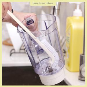 [PureZone] 2Pcs Cooking Machine Deep Cleaning Brush Juicer Breaker Crusher Cutter Head Brush Kitchen Cleaning Brush