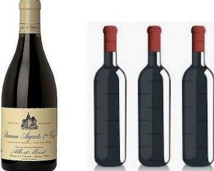 TASTING TRIO 3x 750ml OLD-&-RARE 2011 RED WINE - ALBERT MOROT BURGUNDY BEAUNE LES AIGROTS PREMIER CRU OLD-&-RARE VINTAGE 2011 RED WINE 12DegC Wine Storage ( Grape: PINOT NOIR ) ( Origin: BURGUNDY FRANCE )
