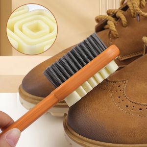 2 Sided Long Handle Boot Cleaner Rubber Eraser Set Shoes Stain Dust Suede Cleaning Brush Shoes Brush Suede Clean Up Shoe Care?