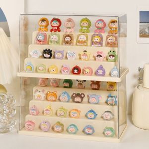 HESONG Transparent Blind Box Display Rack Dustproof Acrylic Display Cabinet Durable Multipurpose Display Box