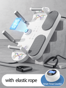 Multifunctional Portable Tablet Trainer 3 IN 1 Abdominal Muscle Training Multifunctional tablet trainer with drawstring timer