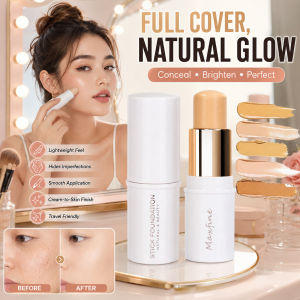 【24H Full Coverage】Metal Tubing Concealer Foundation Stick Concealer Stick Long Lasting Matte Finish Natural Look