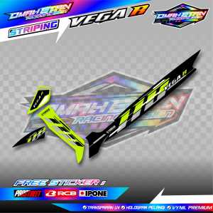 STRIPING VARIASI YAMAHA VEGA R - VIETNAM STYLE / STICKER LISTI MOTOR YAMAHA VEGA R - VIETNAM STYLE