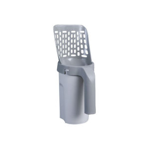 All-in-One Cat Litter Scoop with Storage Self-Cleaning Cat Litter Sifter with Waste Bag Holder