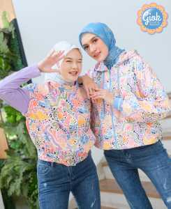 AUBREY VEST WHITE BY GIOK ALL SIZE BAHAN PARASUT PRINTING ALL SIZE ROMPI WANITA PREMIUM CANTIK MOTIF MURAH KEKINIAN ROMPI