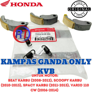 KAMPAS GANDA ONLY KODE KVB HONDA UNTUK MOTOR BEAT KARBU (2008-2012) SCOOPY KARBU (2010-2013) DLL....