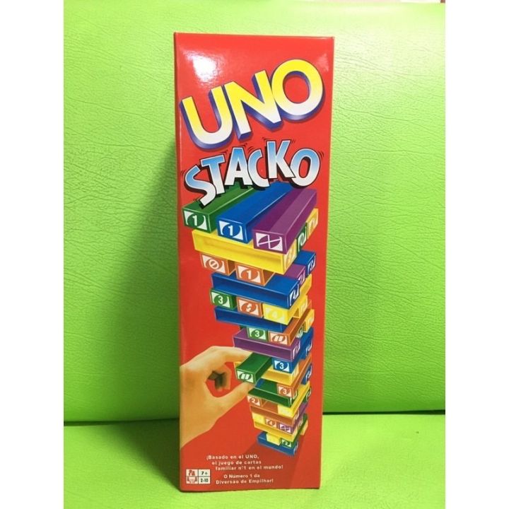 uno stack o Game stack เกมตึกถล่ม งานดี เกรดสวย พร้อมส่ง | Lazada.co.th