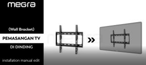 LED TV WALL BRACKET 40" - 75" Bracket Television 40inch - 75inch