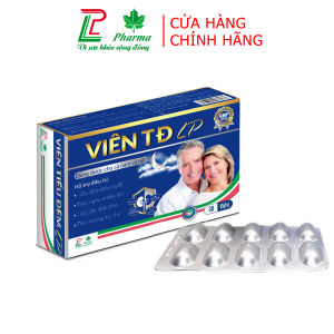 Viên uống giảm tiểu đêm TĐ LP giúp bổ thận giảm tiểu đêm tiểu rắt tiều nhiều lần - 100% thảo dược an toàn hiệu quả - Hộp 30 viên chuẩn GMP Bộ Y tế