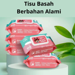 Klik-Beli (PROMO BELI 5+1 DAPAT 6 PCS) Tisu Basah Bayi Baby Wipes DR. BABY 80s Wet Wipes Cleaning Baby Tissue
