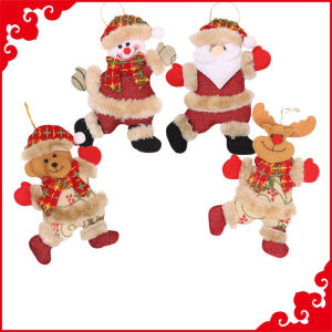 Merry Christmas Ornaments DIY Xmas Gift Santa Claus Snowman Tree Pendants Family New Year Home Hang Decoration Gifts