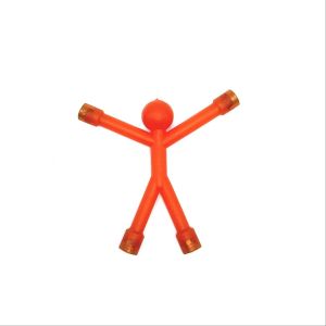 Flexible Man Magnetic Toy Translucent Novelty Toys Rubber Magnet Men Toy Fridge Magnets Humanoid Magnetic Toy Kids Travel Toys