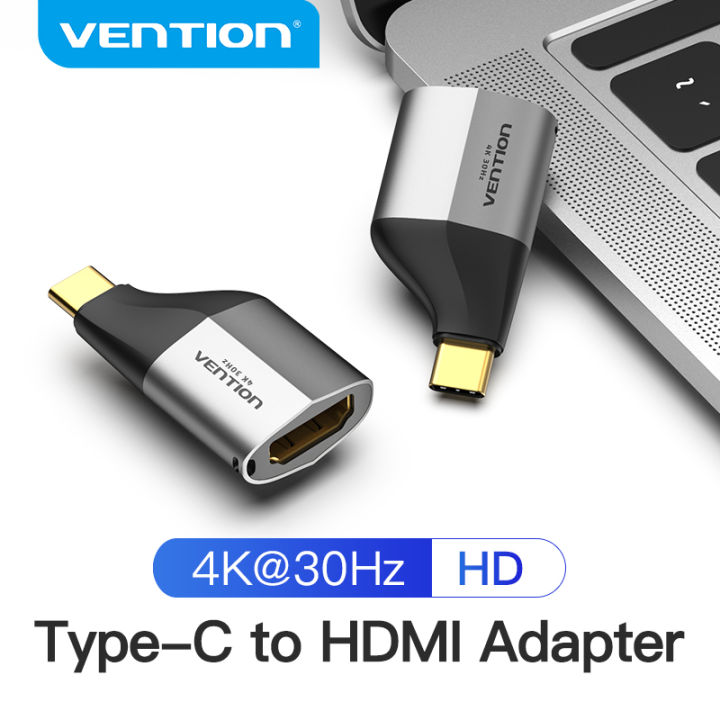 Vention Type C to HDMI Adapter HDMI 1.4 4K USB C to HDMI Adapter for
