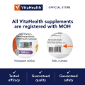 VitaHealth Turmercumin 60's (Turmeric Extract) (Expiry 10/2027). 