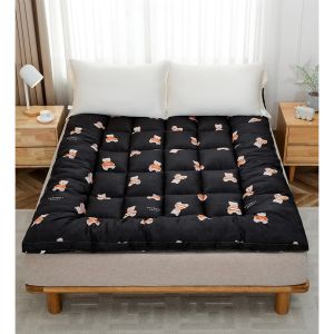 Thicken Mattress soft Tatami velvet Bed floor Bed printing Foldable Topper Matress Single/Queen/King