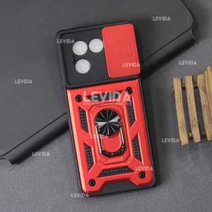 Vivo V30E Case Robot Ringstand Slide Kamera Vivo V30E