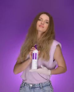 Fanola No Yellow Purple Hair Mask - Acidic pH Deep Conditioning Hair Mask for Blonde Bleached & Grey Shades - Intense Violet Pigment Neutralizes Brassy Tones (33.8 Fl oz)