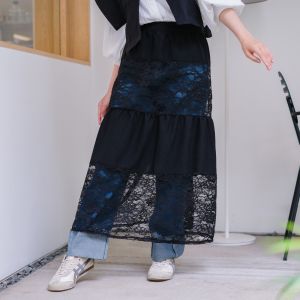 Mybamus Layer Lace Skirt