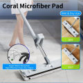 Large Squeeze Mop Mop Lantai Serbaa Microfiber Mop Flat Pad Large Flat Mop Bucket 拖把 抹地神器 免手洗拖把. 