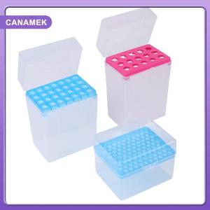 【CANAMEK】 10ul 200ul 1ml 5ml 10ml Plastic Laboratory Pipettor Tip Box For Experiment Pipette Tip Holder Box Micropipette Plastic Box