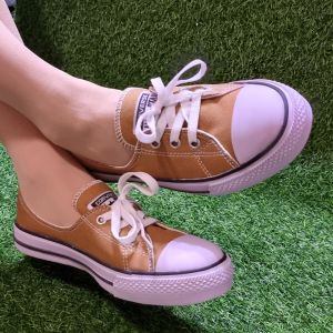 PROMO GRATIS ONGKIR SEPATU flat kanvas WANITA couple kerja kuliah jalan santai kasual import murah.