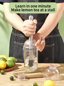 MLADEN Stainless Steel IceCrushing Hammer Home Fruit Juicing Stick Lemon Pressing Juice Stick Milk Tea Shop Fruit Mixing Stick