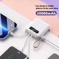 [GIÁ TỐT HÀNG LOẠI 1] PIN DỰ PHÒNG 20000MAH CAO CẤP, SẠC DỰ PHÒNG MINI 4IN1 THIẾT KẾ HIỆN ĐẠI SANG TRỌNG - PIN SẠC DỰ PHÒNG TÍCH HỢP 2 ĐÈN LED , HIỂN THỊ PHẦN TRĂM PIN, BH 1 ĐỔI 1 TRONG VÒNG 7 NGÀY. 