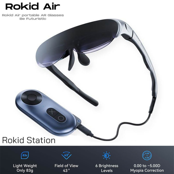 Rokid Air แว่นARที่มีความละเอียดคมชัดสูง มาพร้อมกับไมโครโฟน ลำโพง ...