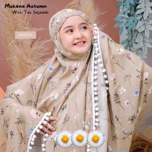 Mukena Anak luxury Asyila usia 5-14 thn | mukena remaja tanggung | mukena anak motif bunga|mukena anak premium
