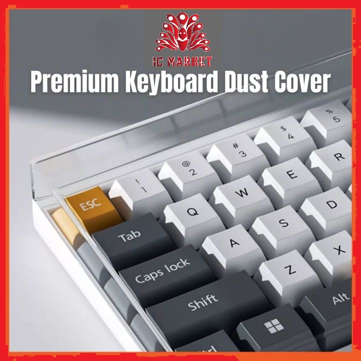 【SG】 Premium Keyboard Dust Cover High Quality Clear Acrylic