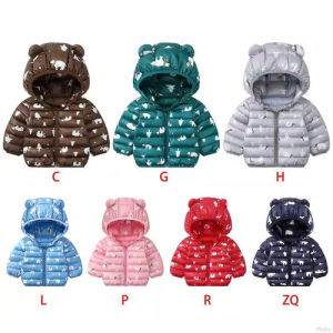 Jaket anak musim dingin import motif Polar Bear