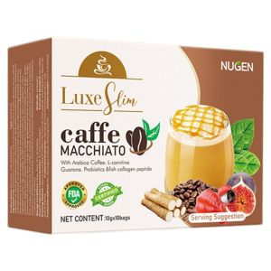 กาแฟ Luxe MACCHIATO - รสชาติมาเกียโต้แท้จากอิตาลี (พร้อมคอลลาเจนและกลูต้าไธโอน) - 10 ชิ้น/กล่อง