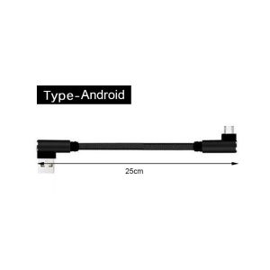 25cm Short Fast Charging Cable Double Elbow 90 Degree USB C Micro USB Data Cable for All Smart Phones for Type C for Mobile USB Data Cable 25CM Short Portable for IPhone 14 13 12 11 Pro Charging Kable 0.25M Fast Charge for Power Bank Charger Mini Cable