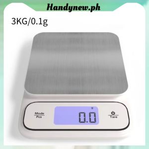 【Fast delivery+COD】6kg/0.5g Waterproof Rechargeable Coffee Drip Scale Digital Scale Digital LED Display Kitchen scale No battery required waterproof can weigh seafood Kitchen scale Electronic mini style rechargeable kitchen scale Home scale
