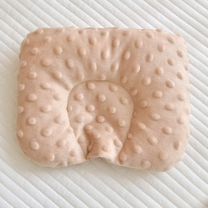 Soft U-shape Newborn Comfort Pillow Cushion 3D Doudou Velvet Baby Protection Pillow for 0-12monthes