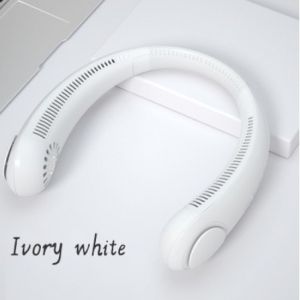<International mall> Mini Portable Neck Fan Bladeless Usb Rechargeable Mute Sports Fans For Outdoor Hanging Neck Fan