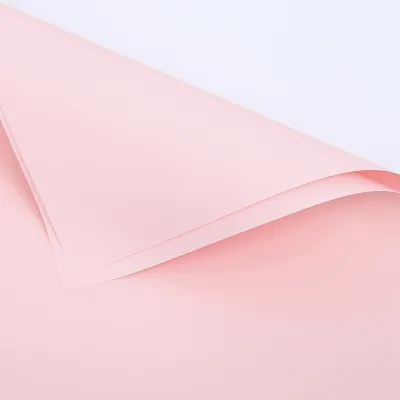 SHIOK 20pcs Korean OPP Wrapping Paper For Flower Bouquet Arrangement 初心系列 WP0408