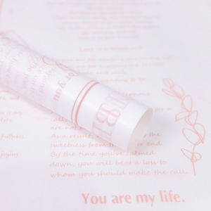 Kertas Buket Bunga Cellophane Flower Wrapping Paper Motif Koran News Paper Color Flower Wrap KB6249