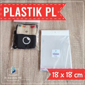 Plastik Display Tebal 18x18 Cm 40 Mic - Plastik Gantung untuk Kemasan Aksesoris & Snack