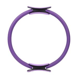 Yoga Rings Magical Circle with Double Padded Handle Open Back Fitness for Toning Arm and Strengthening Core