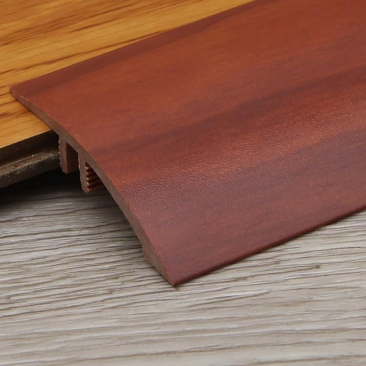 Floor Transition Ramp Strip – Wide Threshold Reducer With Wood Grain Pattern – Adjustable For Doorways, Wheelchairs, And Uneven Floors