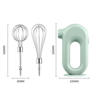VOLTHUB 4 Speeds Handheld Portable Blender Electric Egg Beater High Power Mixer Wireless Food Blender