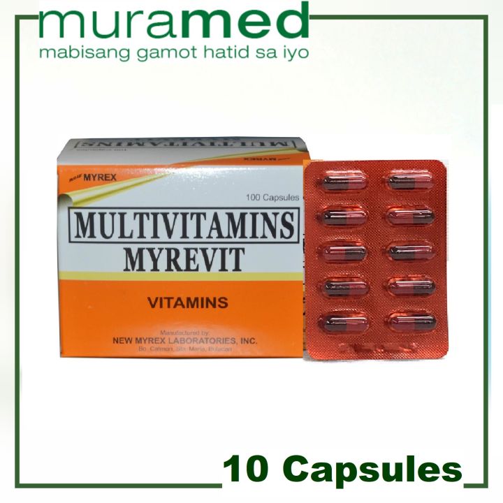 Myrevit Multivitamins Capsule 10's Lazada PH