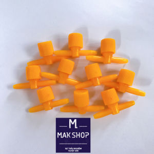 Bộ 10 Van Chỉnh Oxy Hồ Cá Cảnh Van Nối  Van Ngang Màu Vàng Loại Tốt Dùng Ống 4ly 5ly