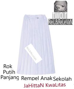 Rok panjang putih