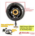 high pressure stove burner cast iron heavy duty manual. 