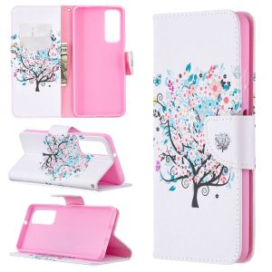 Flip Case For Vivo Y11 Y12S Y20S Y12 Y15 Y17 Y3 Y3S Y20 Y20i Y51 Y51A Y31 Y20 2021 Painted Pattern Cartoon Wallet with Card Slot Couples Case Casing